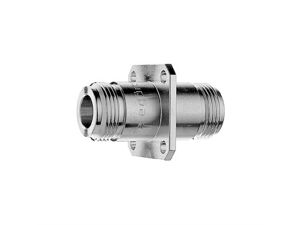 TELEGÄRTNER N Panel Adaptor with flange, f-f