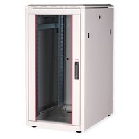 ROLINE 19-inch netwerkkast Pro 22 U, 600x800 BxD Glazen deur grijs