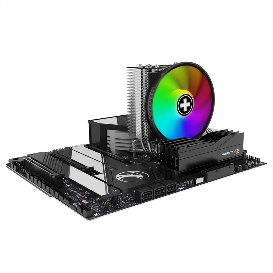XILENCE XC149 ARGB CPU-Kühler, 120mm PWM FDB Lüfter, 200W TDP