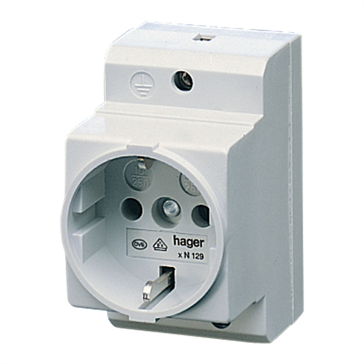 SCHROFF Power Distribution Modules According to DIN 43880, Circuit Breaker 3 x 16 A