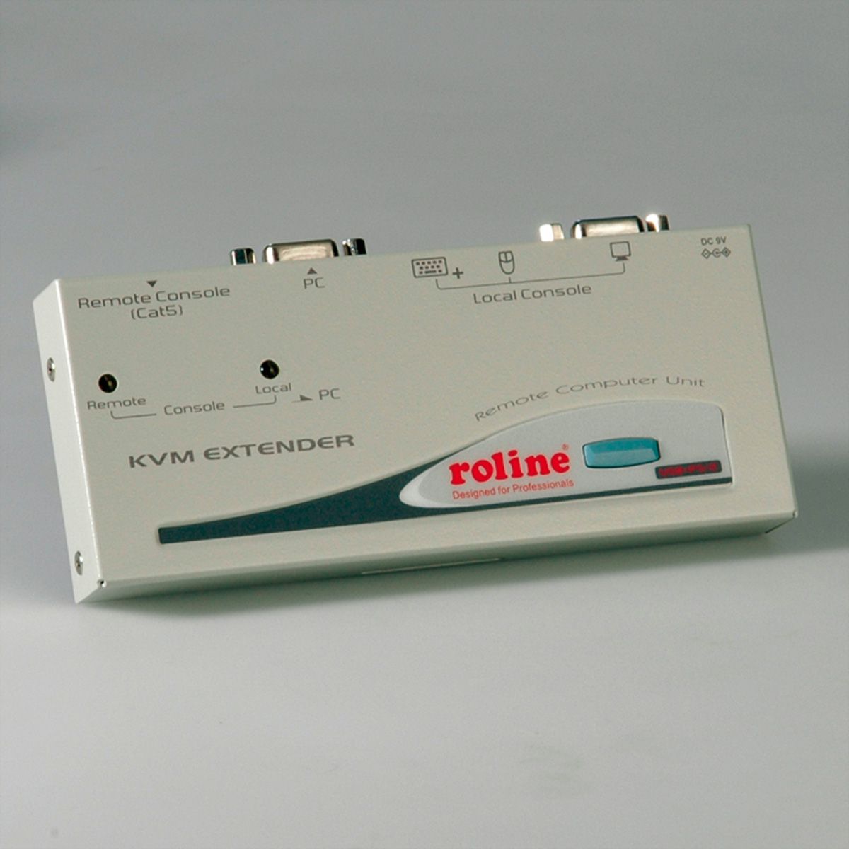 ROLINE Smart KVM extender via RJ45, VGA, USB
