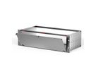 SCHROFF voorpanelen, niet afgeschermd, scharnierende bodem, 4 HE, 63 HP, 2,5 mm, Al, geanodiseerd