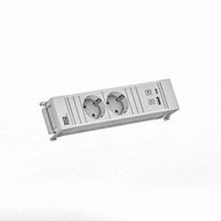 BACHMANN POWER FRAME 2xCEE7/3 1xUSB A/C 22W 0.2m GST18