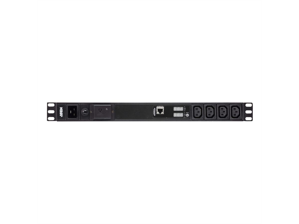 ATEN PE1218SG 1U Basis PDU mit Messfunktion und Überspannungsschutz