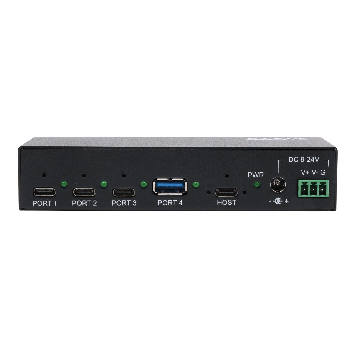 EXSYS EX-12293HMS 4 Port USB 3.2 Metall HUB 3x C- und 1x A-Anschlüsse