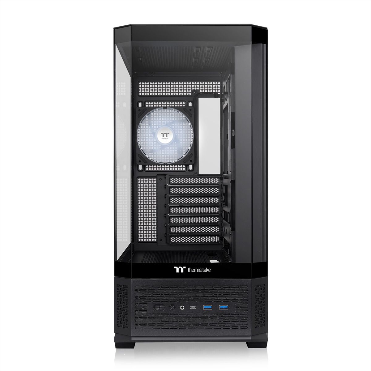 Thermaltake TR300 TG ARGB Mid Tower Case, Black