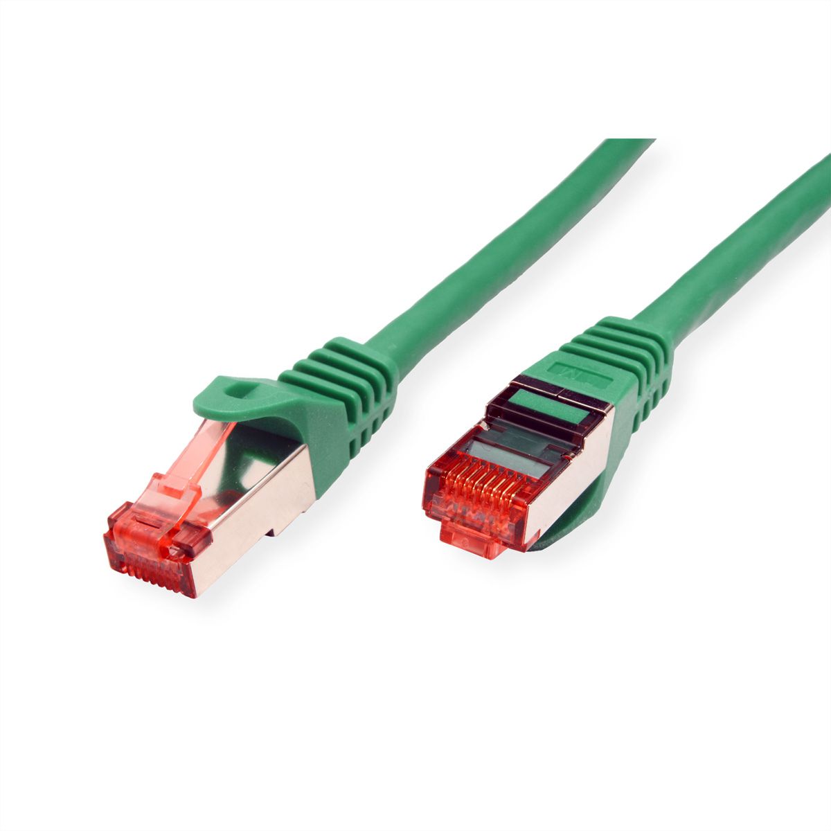 ROLINE patchkabel Cat.6 S/FTP (PiMF), componentniveau, LSOH, groen, 0,3 m