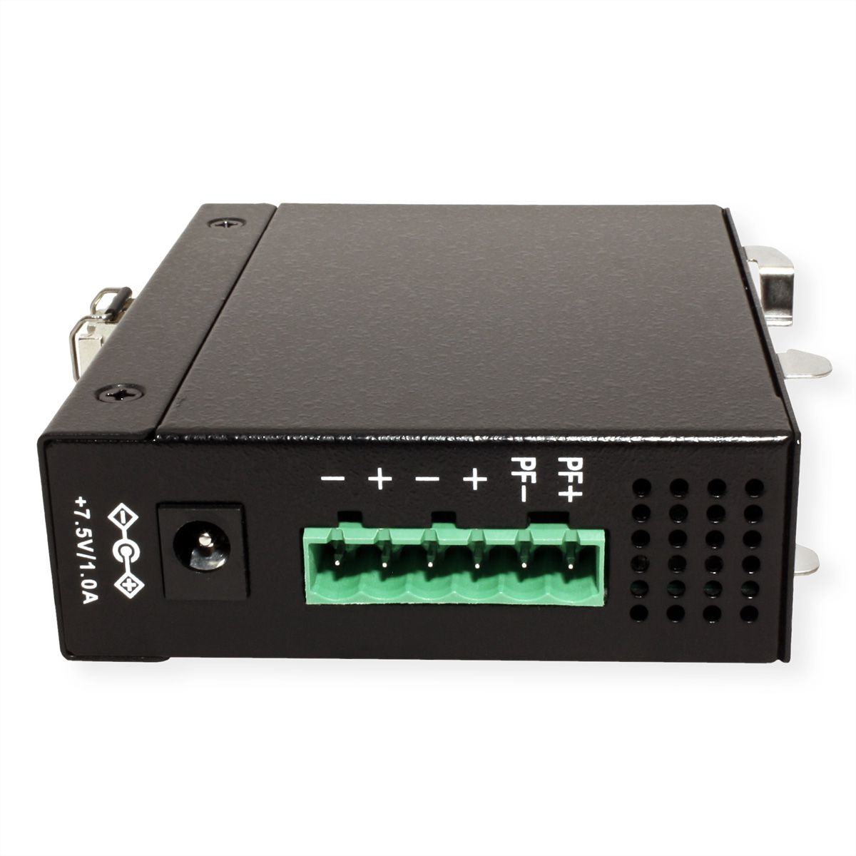 ROLINE Industrial Converter RJ-45, incl. mini GBIC, Fiber Optic 1000SX/LC