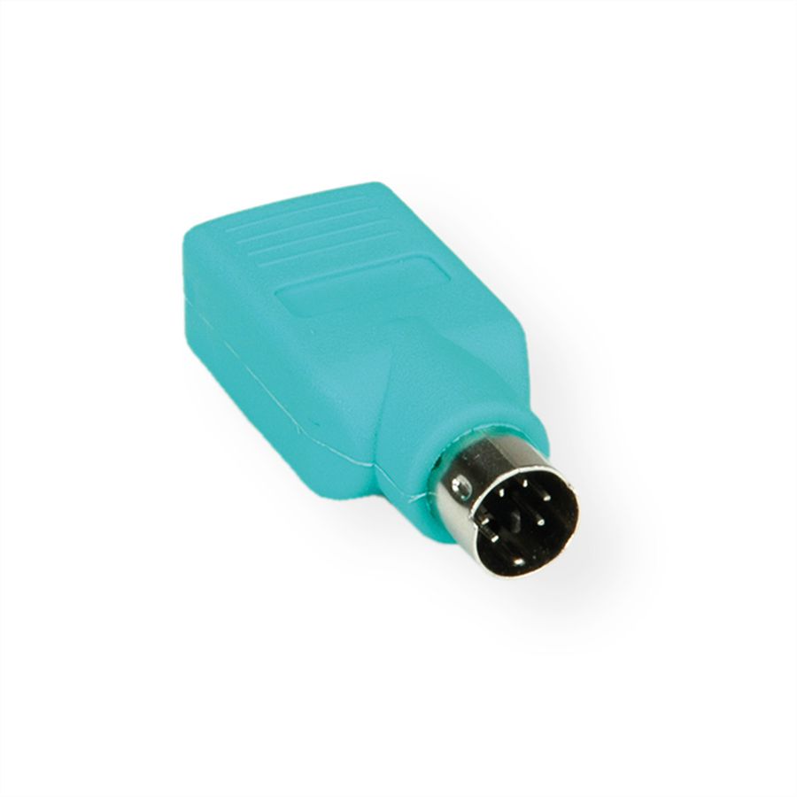 VALUE PS / 2 - USB-muisadapter, groen