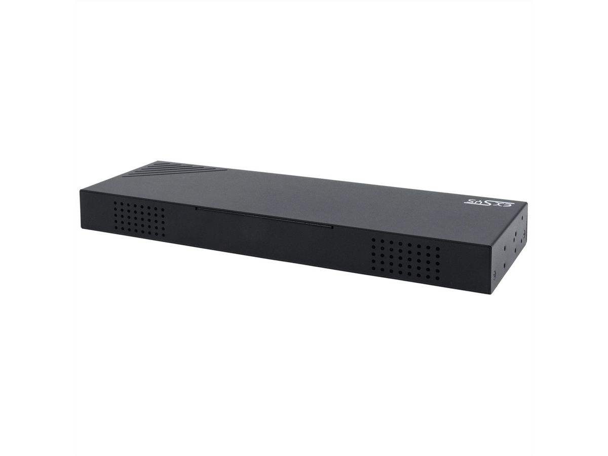 EX-12276HMS 16-Port USB 3.2 Gen 2 Metall HUB, mit 16x C-Anschlüsse
