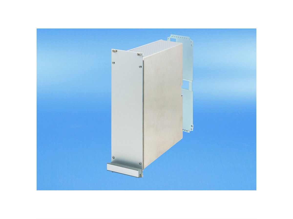 SCHROFF-frame insteekeenheid PRO-set, afgeschermd, gladde afdekking, 1 connector, 6 HE, 14 HE, 167 mm