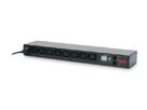 AP7921B PowerSwitch over IP, 19”, 1U, 3600W, 8 uitgangen