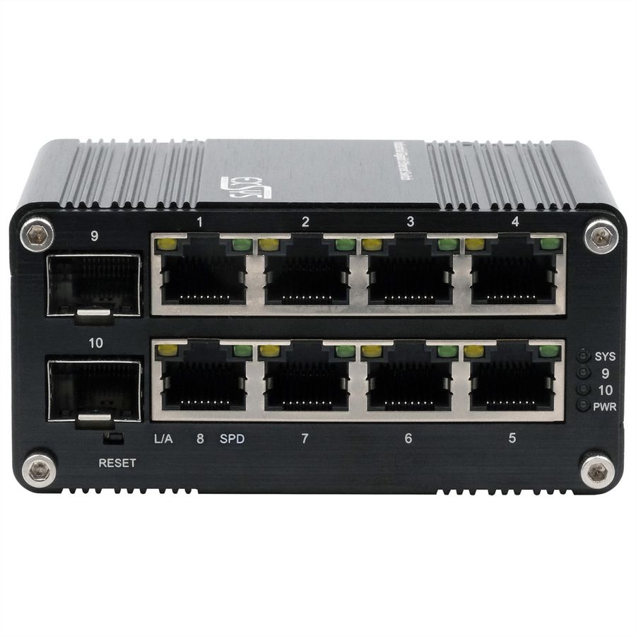 EXSYS EX-62035M-SFP 10-poorts industriële gigabit miniswitch Web Managed
