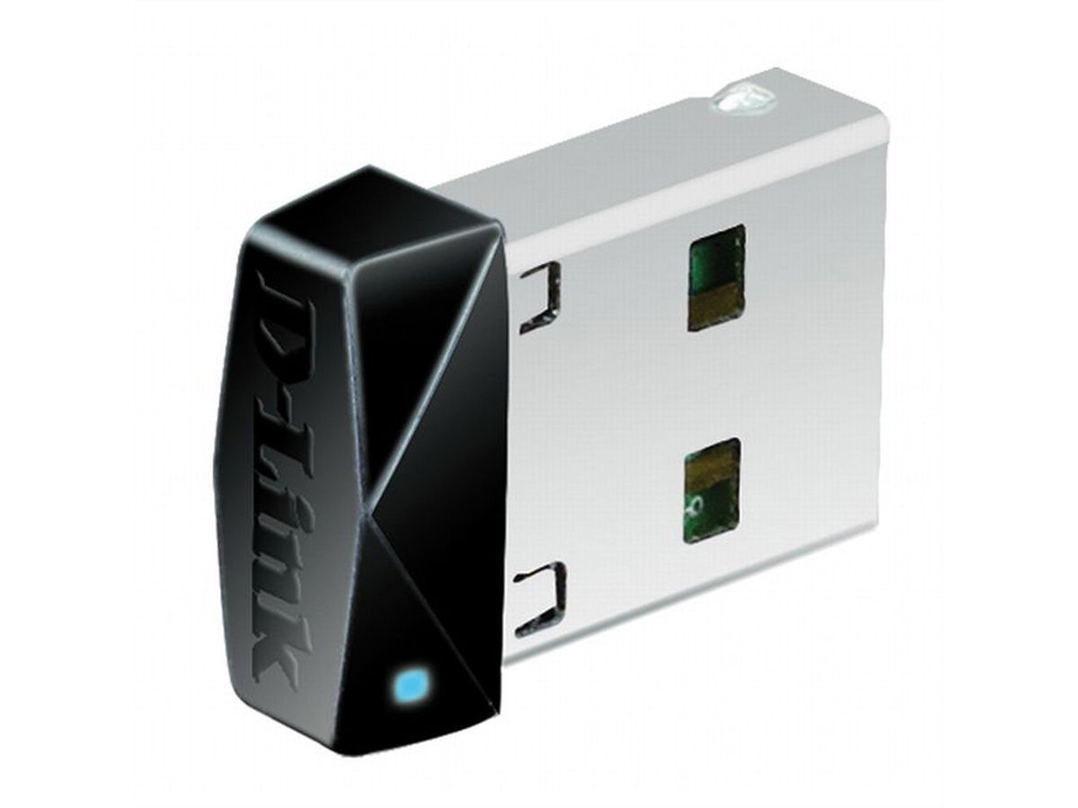 D-Link DWA-121 Draadloze N Micro USB-WLAN-Stick 802.11n