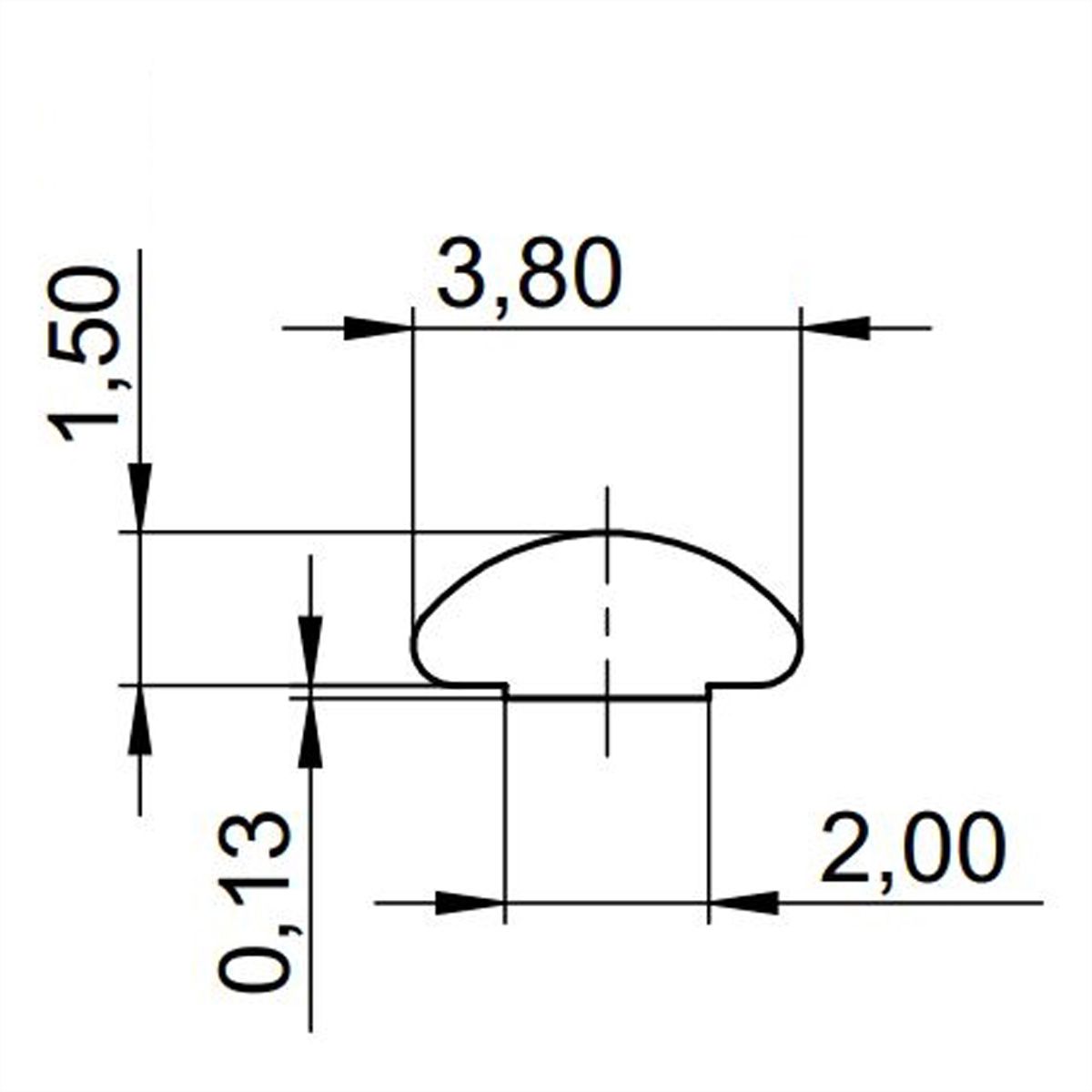 SCHROFF EMC-afschermingsset voorpaneel, -40? +70°C, 9 HE, 10 stuks