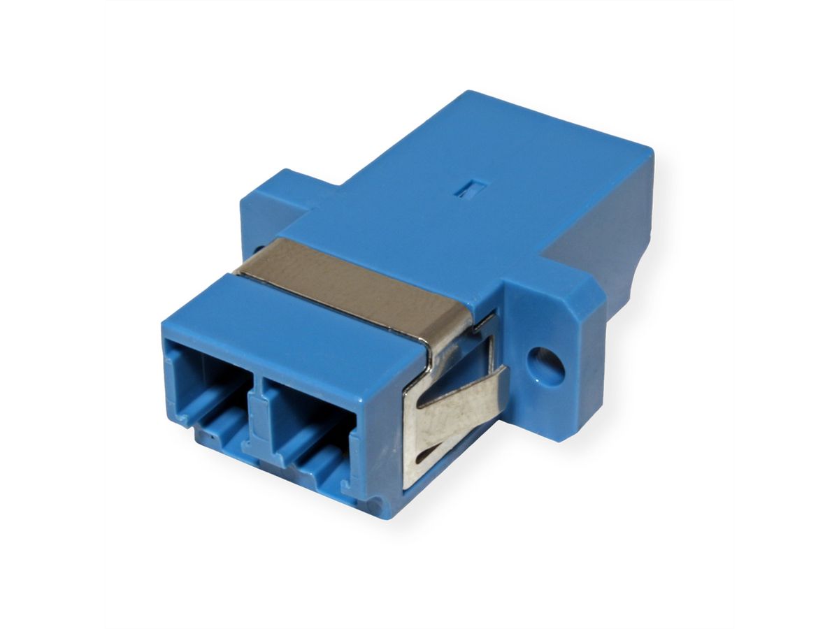 VALUE  Fibre Optic Adapter LC/LC Duplex, OS2