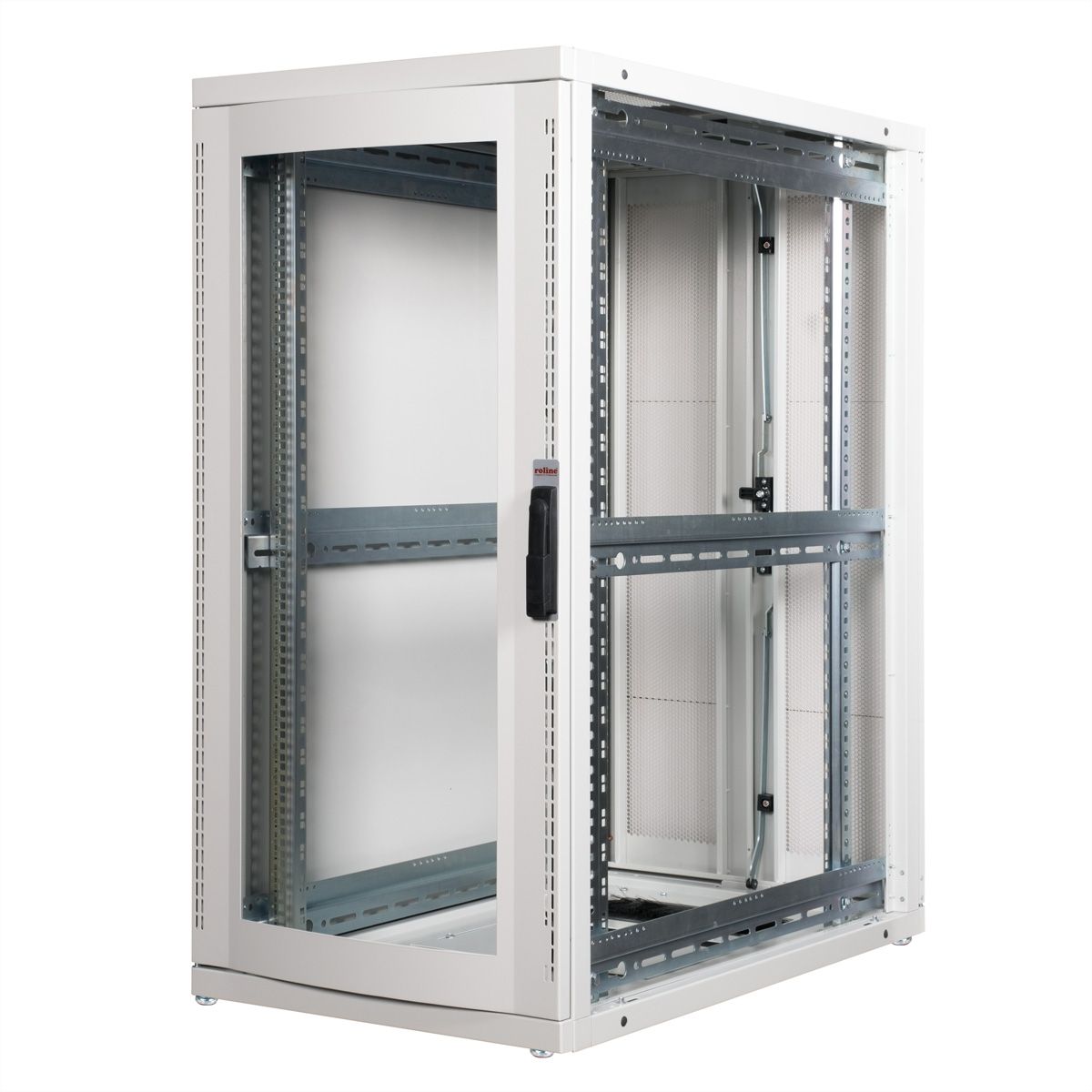 ROLINE 19-inch serverrack Pro 26 U, 600x1000 BxD grijs plexiglas