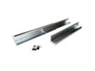 ROLINE slide rail set variable depth, 350 to 600mm incl mounting material
