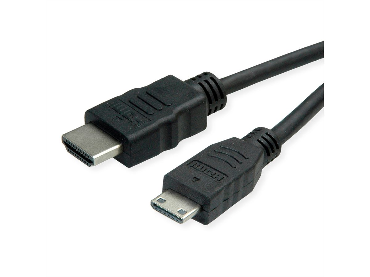 ROLINE GREEN HDMI High Speed Cable + Ethernet, A - C, M/M, 2 m