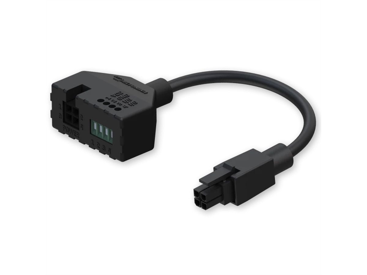 TELTONIKA PR5MEC21, 4-pins voedingsadapter met I/O-toegang