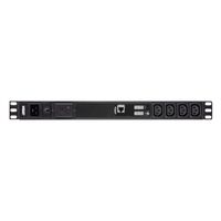 ATEN PE1218SG 1HE basis PDU met meetfunctie en overspanningsbeveiliging