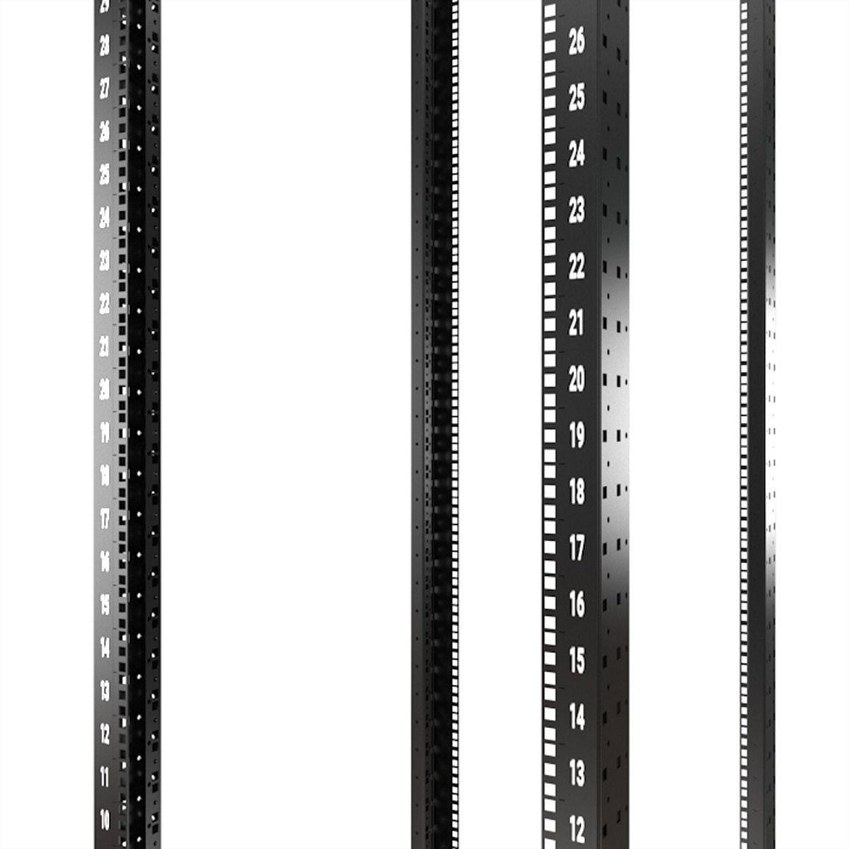SCHROFF Varistar CP 19" Panel/Slide Mount, RAL 7021, 42 U, 2000H