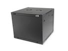 ROLINE 19" Wall Cabinet Basic Plus 9U, 600x600 BxT black