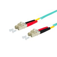 METZ CONNECT OpDAT patch cord, LC-D/LC-D OM3, 7.5 m