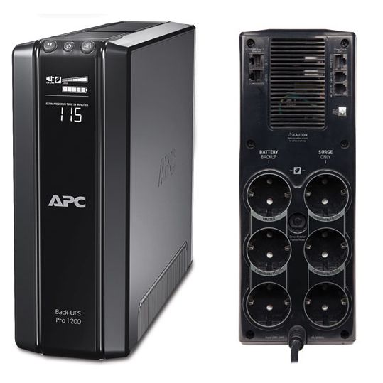 APC Power Saving Back-UPS Pro 1200, veiligheidscontact