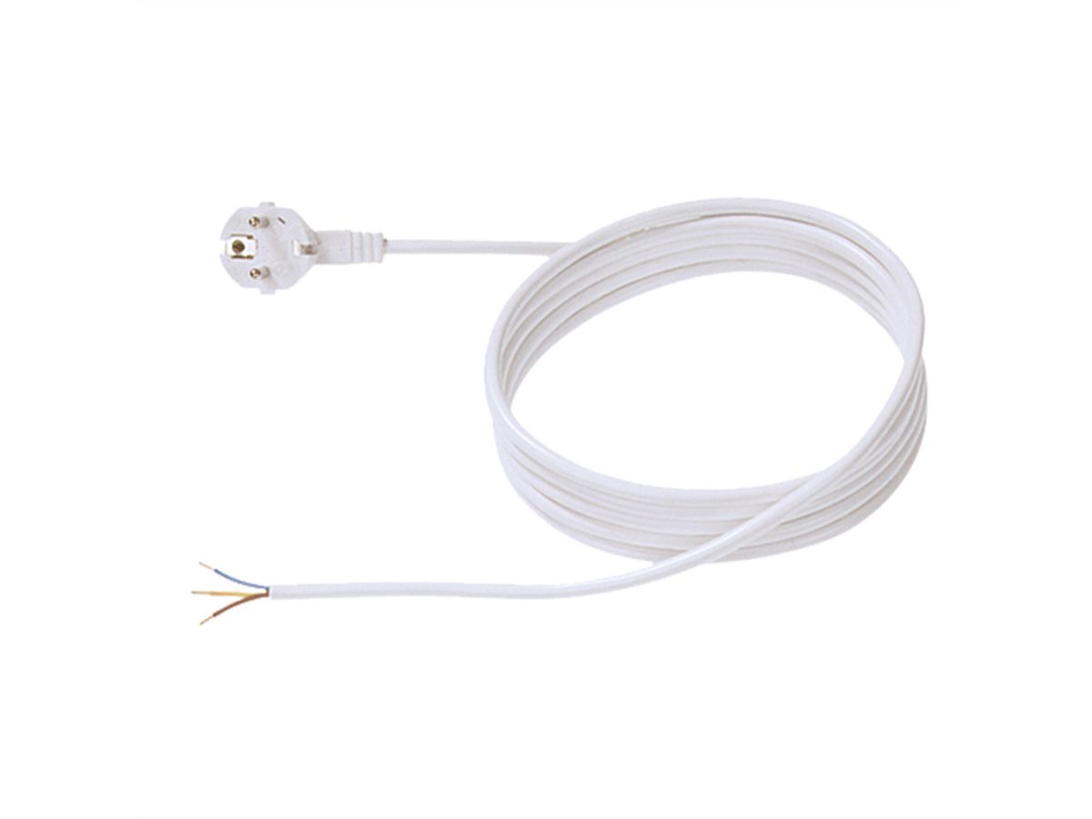 BACHMANN supply cable H05VV-F 3G1.5 2m, white, unpacked