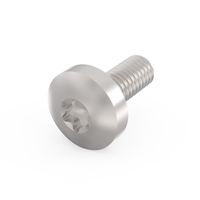 SCHROFF Panheadschroef, Torx, GND-functie, staal verzinkt, M4 × 10 mm, 100 stuks