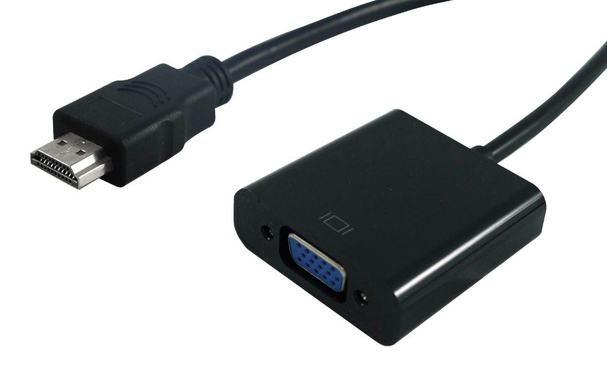 Cableadapter, HDMI M - VGA F