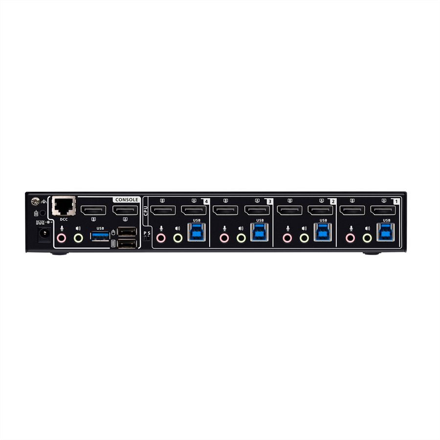 ATEN CS1944DPA 4-poorts USB 3.0 8K DP KVM, DUAL View