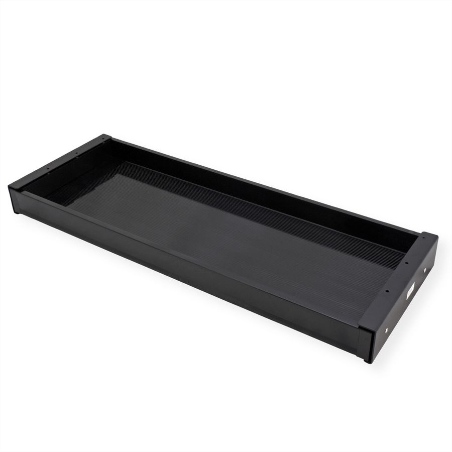 VALUE Ultra-Slim Underdesk Mount Storage Drawer, 758 mm width, black