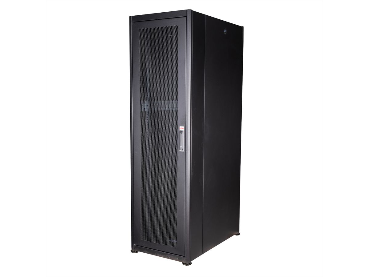 ROLINE 19-inch Server Cabinet Basic 42 U, 600x1000 WxD perforated black