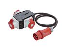 BACHMANN CEE Adapter CEE 400 V/16 A , 3x 16A 5p400V IP44 1,5m