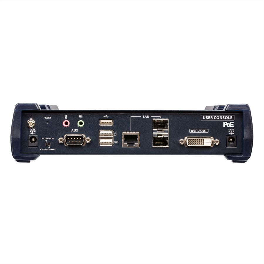 ATEN KE6922R 2K DVI-D Dual Link KVM Over IP ontvanger met SFP en PoE