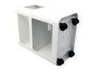 VALUE Open Shelf Mobile Cabinet, white
