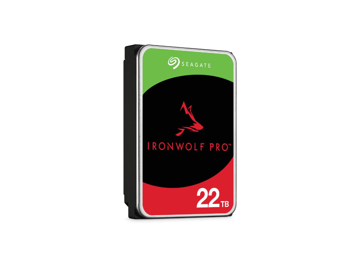 Seagate IronWolf Pro ST22000NT001 internal hard drive 22 TB 7200 RPM 512 MB 3.5" Serial ATA III