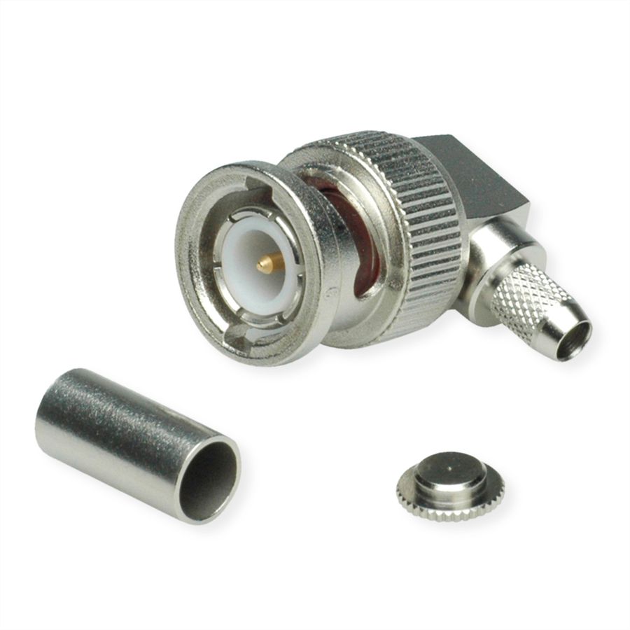 TELEGÄRTNER BNC Straight Plug, crimp/crimp G13 (0.4/2.5) Professional
