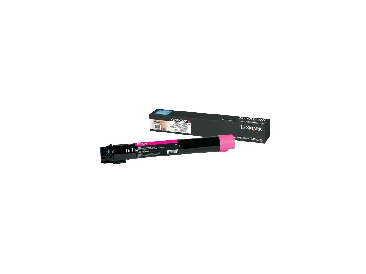 Lexmark C950X2MG tonercartridge Origineel Magenta 1 stuk(s)