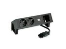 BACHMANN DESK2 2xCEE7/3 1xCM 0.2m GST18 RAL9005