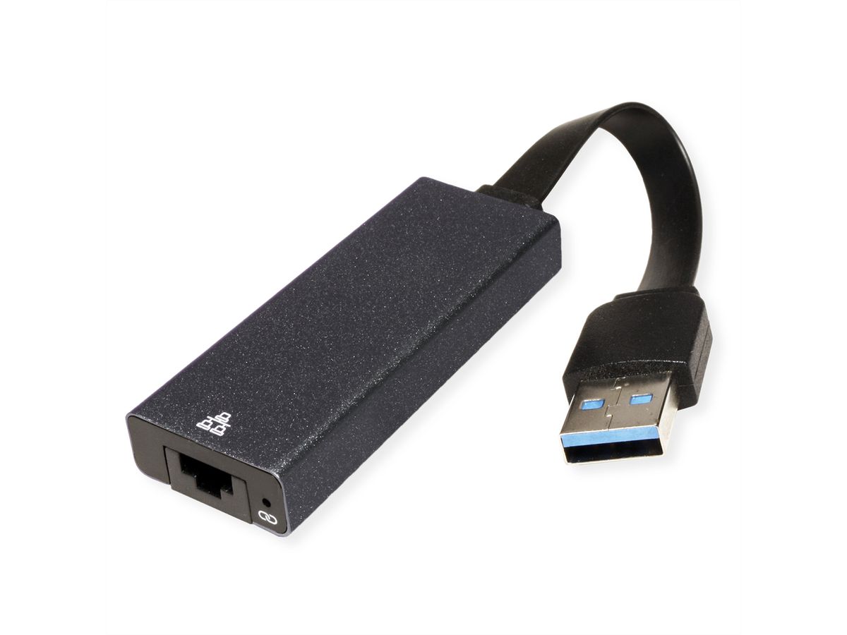 VALUE USB 3.2 Gen 1 Type A naar 2.5 Gigabit Ethernet-converter