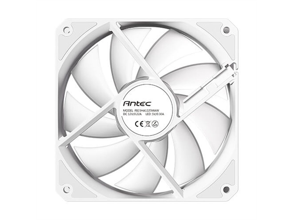 ANTEC P12PWM ARGB White 3PK, Housing fan, white