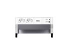 BACHMANN DESK2 ALU WIT 2xCEE7/3 1xUSB A/C 22W 0,2m GST18