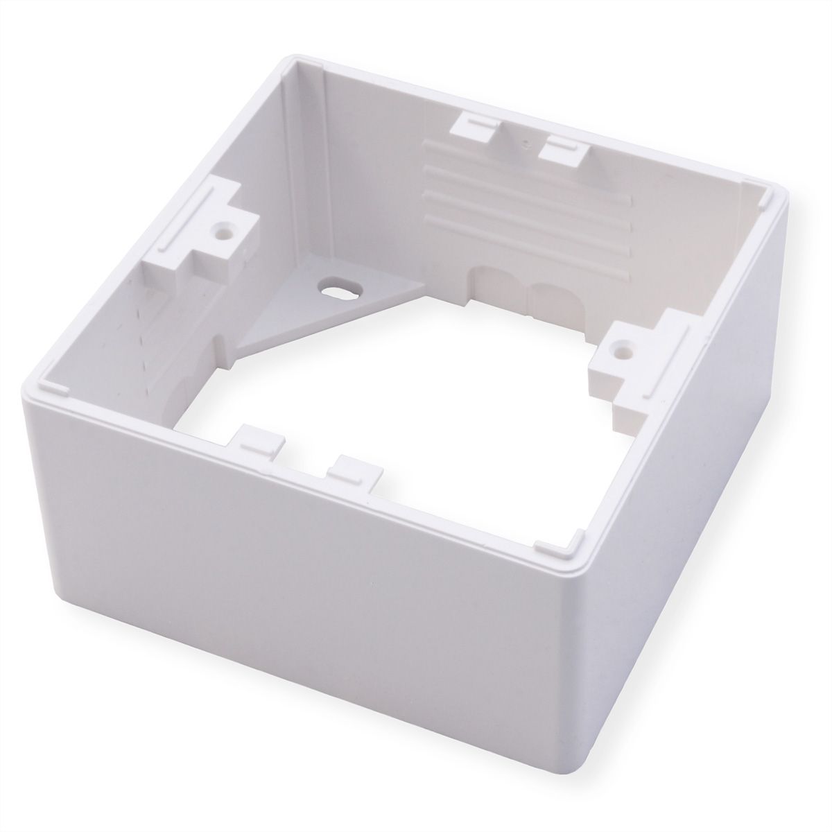 EasyLan preLink / fixLink datacontactdoos wit, 80x80x42 mm RAL 9010
