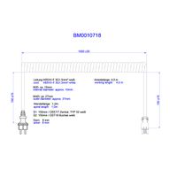 BACHMANN Spiralleitung H05VV-F 3G1,5mm² L:1,0m ws ISV/CEE7/7