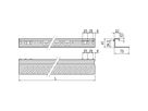 SCHROFF Varistar Slide Rail, 100 kg, 5 pairs, 800D