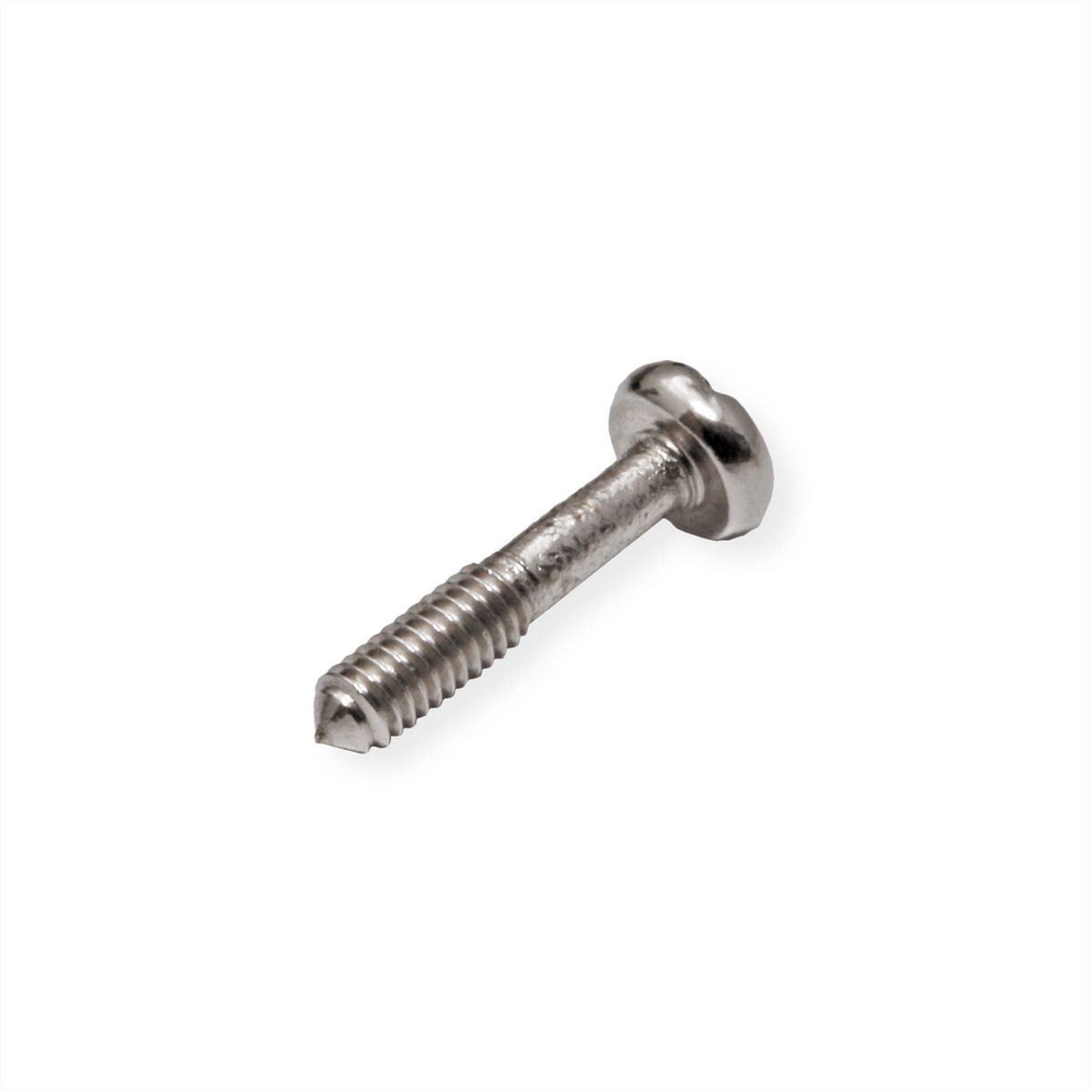 SCHROFF Kraagschroef, kruisgleuf/gleuf, M2,5 x 12,3 mm, staal, vernikkeld, 100 stuks