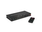 ROLINE HDMI 4x1 QUAD Multi-Viewer Switch, naadloos schakelen